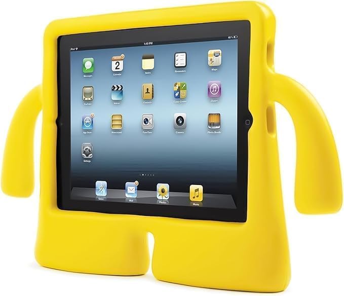 سعر ومواصفات حافظة حماية للأطفال من Next Store مقاومة للصدمات شديدة التحمل لـ آيباد إير 11 بوصة إم 4 إم 3 إم 2 مع ستاند مدمج ومقابض يد ومصد مقاوم للسقوط من فوم إيفا (B0H6MG496P) على Amazon EG