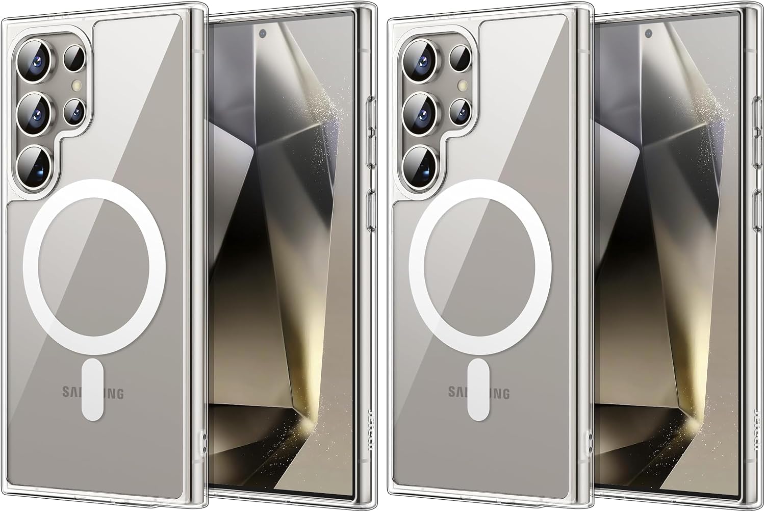 سعر ومواصفات حافظة شفافة مغناطيسية من انخ جيفت شوب - جودة ممتازة متوافقة مع سامسونج (SAMSUNG S24 الترا) (عبوة من قطعتين) (B0HLF181LG) على Amazon EG