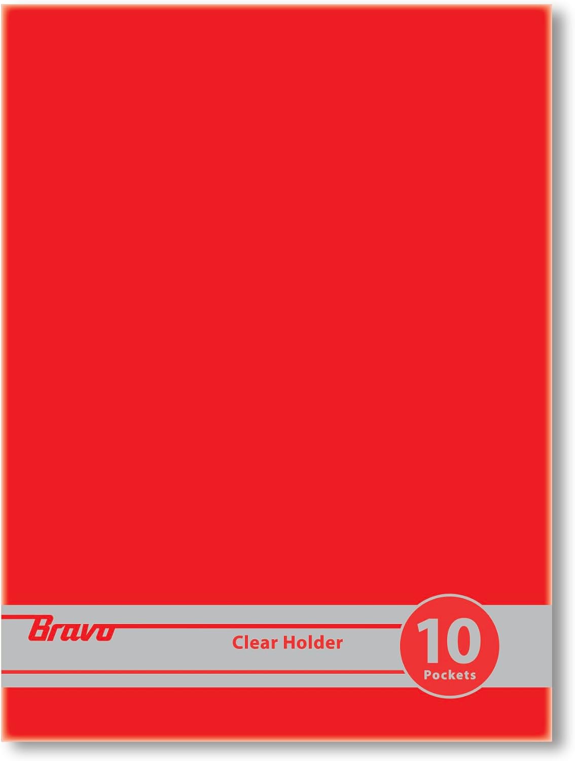 سعر ومواصفات حافظة Bravo شفافة - 10 جيوب - أحمر (B0DVSZTKZ2) على Amazon EG