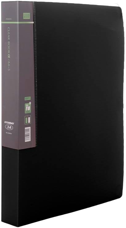 سعر ومواصفات حافظة ملفات بلاستيك PG8380A مزودة بعدد 80 جيب مناسب لورق A4 من ثري ايه (B0DD7N6YY3) على Amazon EG