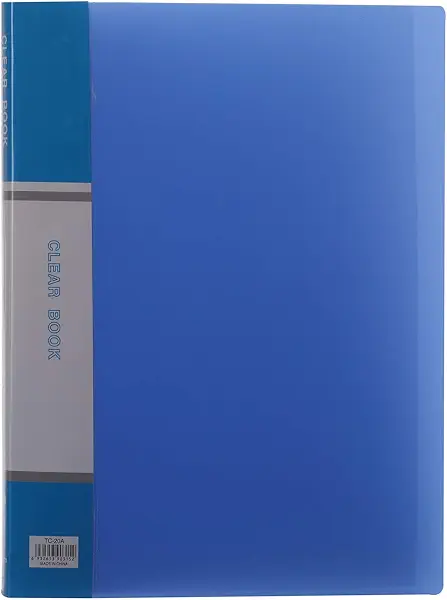 سعر ومواصفات حافظة من هاي تيكنو TC-20A، 20 جيب شفاف - ازرق (B08WJJG2R9) على Amazon EG