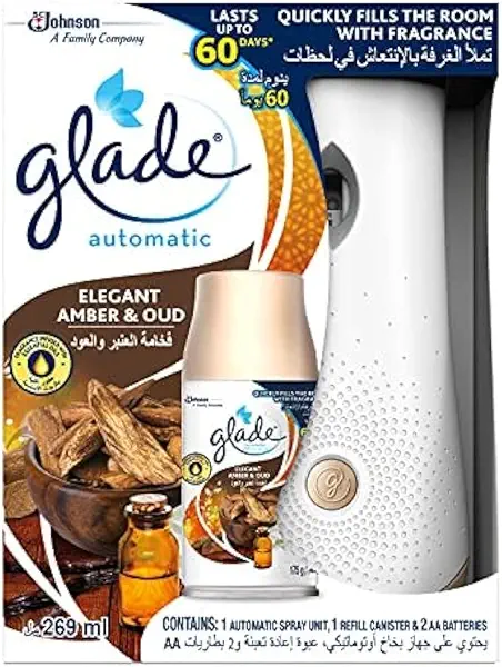 سعر ومواصفات حامل بخاخ اوتوماتيك من قطعة واحدة ومجموعة إعادة تعبئة أنيقة من العنبر والعود من جليد، عبوة إعادة تعبئة 269 مل + 2 بخاخ اوتوماتيك قابل لإعادة التعبئة بالفانيليا - 269 مل بخصم 10% (B0CMCW8NYH) على Amazon EG