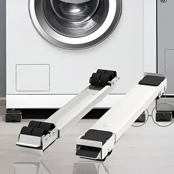 سعر ومواصفات حامل دوار متعدد الوظائف - حامل شديد التحمل وقابل للتمدد من قطعتين للغسالات وأجهزة المطبخ وغيرها من المعدات المنزلية، مصمم لتوفير أقصى درجات المرونة (B0F1QZJKW8) على Amazon EG