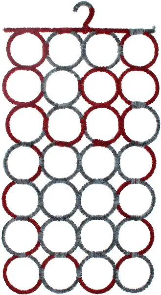 سعر ومواصفات حامل سكارف، متعدد الألوان، مقاس 65 × 40 سم (B092DX2144) على Amazon EG