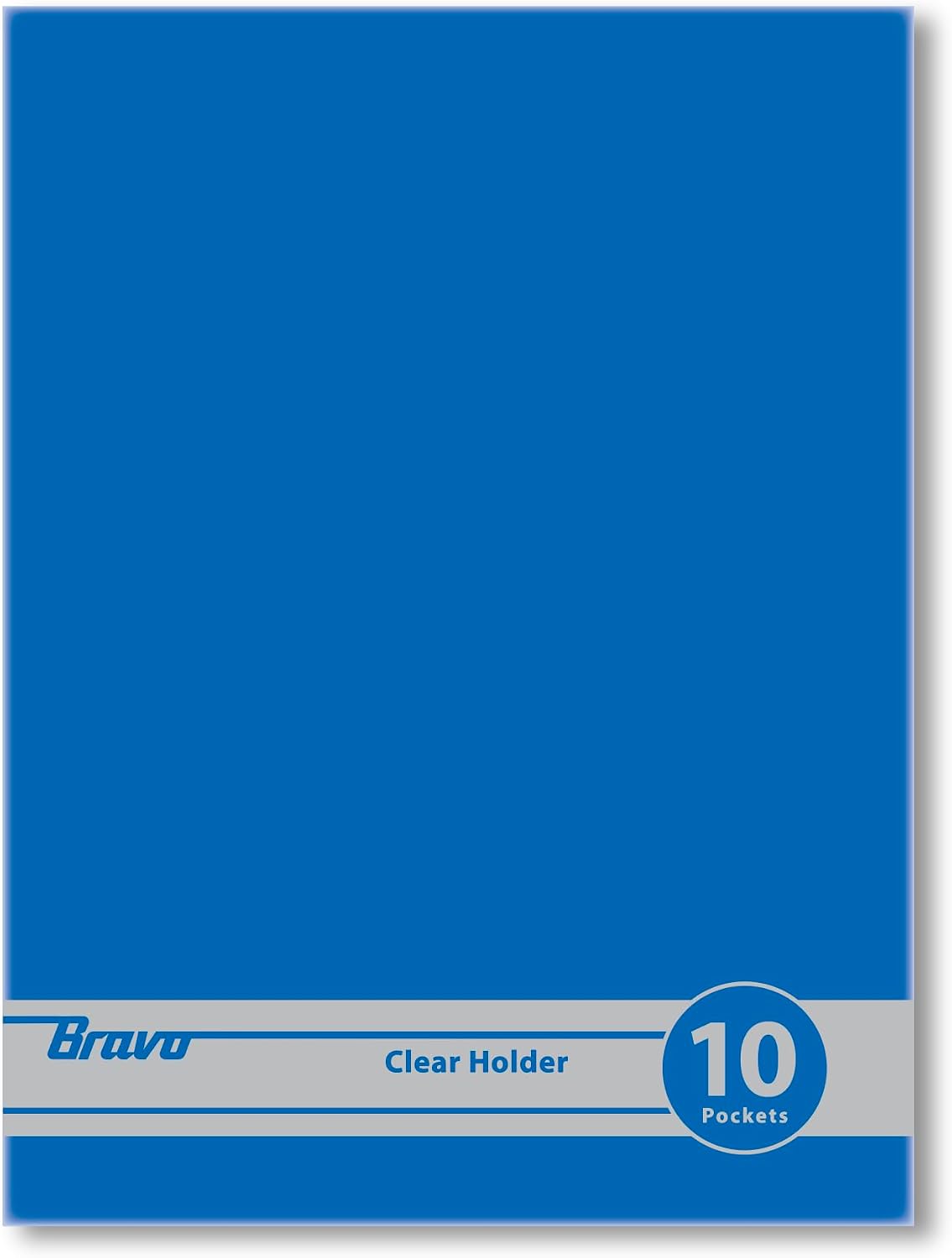 سعر ومواصفات حامل Bravo شفاف – 10 جيوب – أزرق (B0DVT13QYZ) على Amazon EG