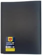 سعر ومواصفات حامل شفاف مقاس A4 بـ 100 جيب من فيرتيكس، أسود (B0G1HVJPCV) على Amazon EG