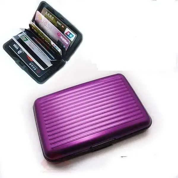 سعر ومواصفات حامل كروت من الألومنيوم من الوما (لون أرجواني) (B091J1PJ52) على Amazon EG