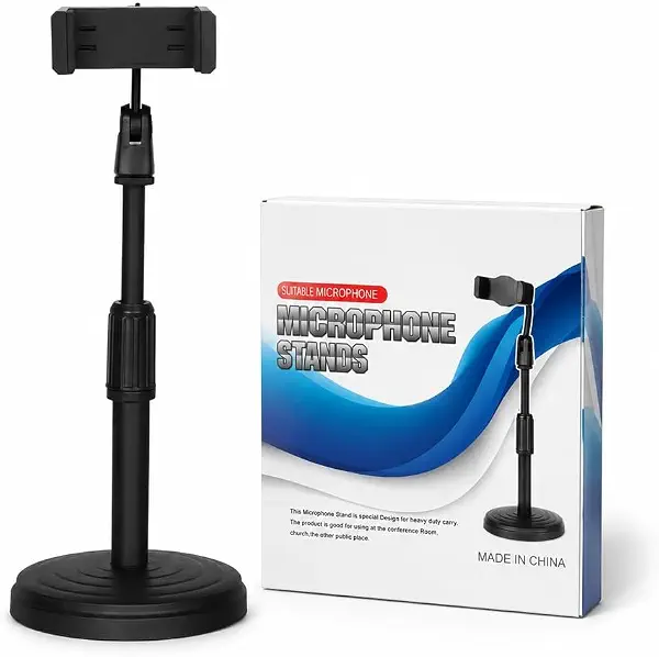 سعر ومواصفات حامل موبايل لسطح المكتب قابل للتعديل لتسجيل الفيديو - 10-26 (B0HCZDHBGX) على Amazon EG