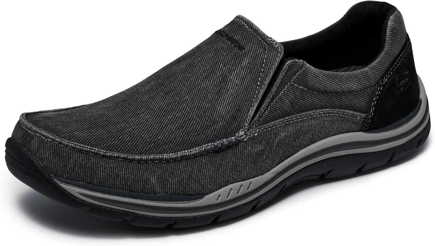 سعر ومواصفات سكيتشرز كالي وومنز حذاء رجالي من Skechers Expected - Avillo بمقاس مريح بدون رباط (B00EIHUQSC) على Amazon EG