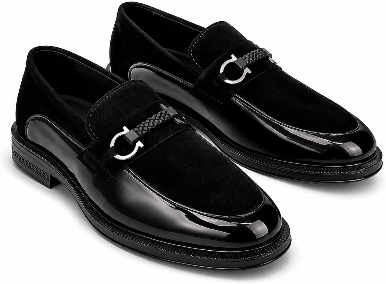 سعر ومواصفات Now Shoes حذاء لوفرز رسمي سهل الارتداء بتفاصيل معدنية للرجال من ناو شوز (B0H9YTRBFP) على Amazon EG