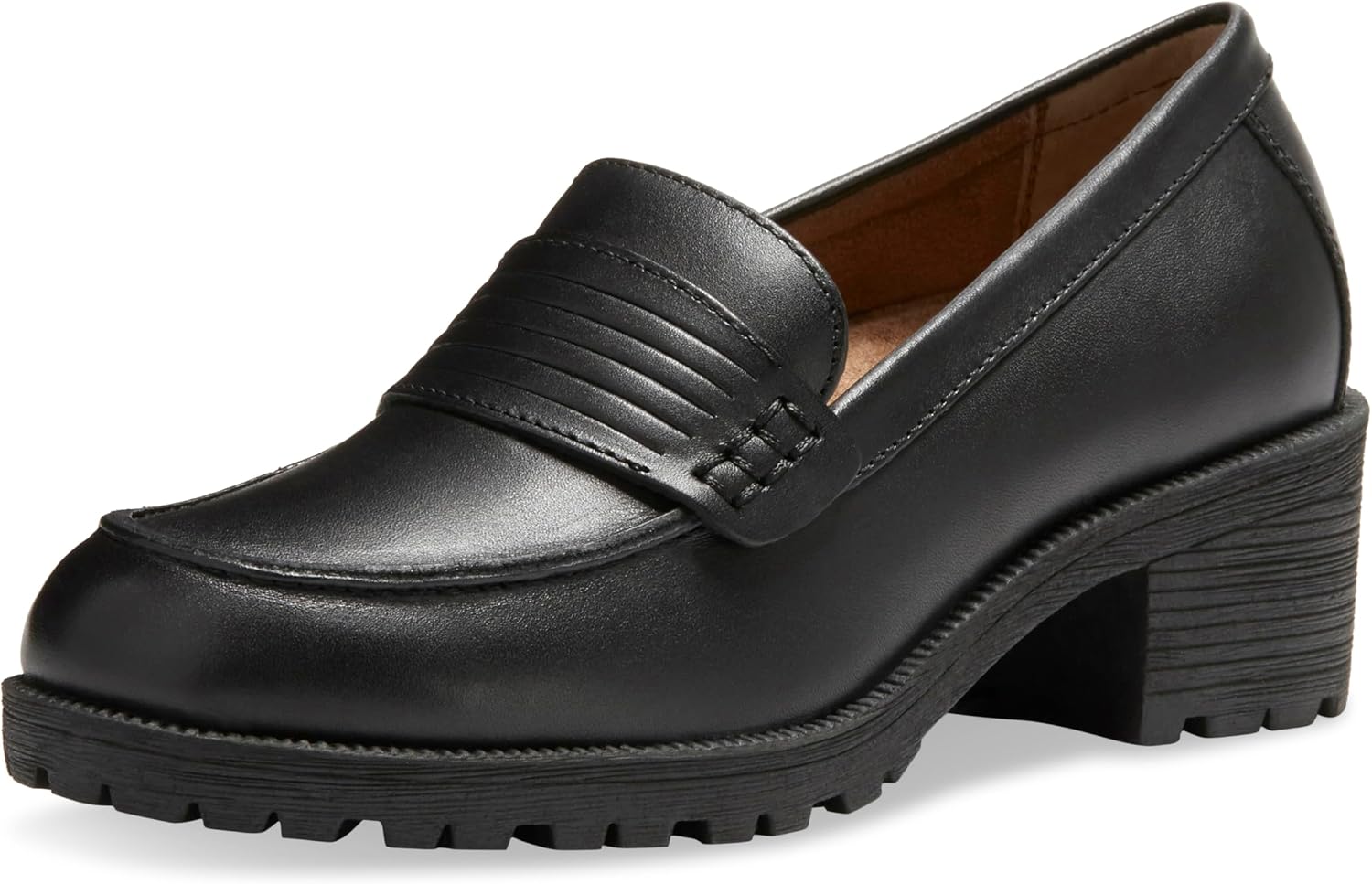 سعر ومواصفات ايستلاند حذاء نسائي من Eastland بتصميم Newbury Penny Loafer، أسود، مقاس 37 EU, أسود, 37 EU (B00C6W6PNQ) على Amazon EG