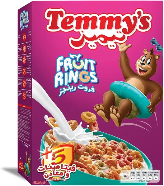 سعر ومواصفات حلقات فاكهة من تيميز، 425 جرام (B01J5TE9D0) على Amazon EG