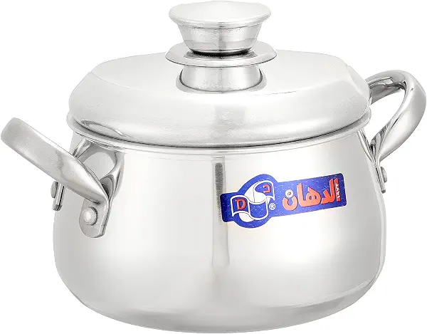 سعر ومواصفات حلة بومبيه بمقابض ستانلس ستيل من الدهان، 16 سم - فضي (B08WJL6NX1) على Amazon EG