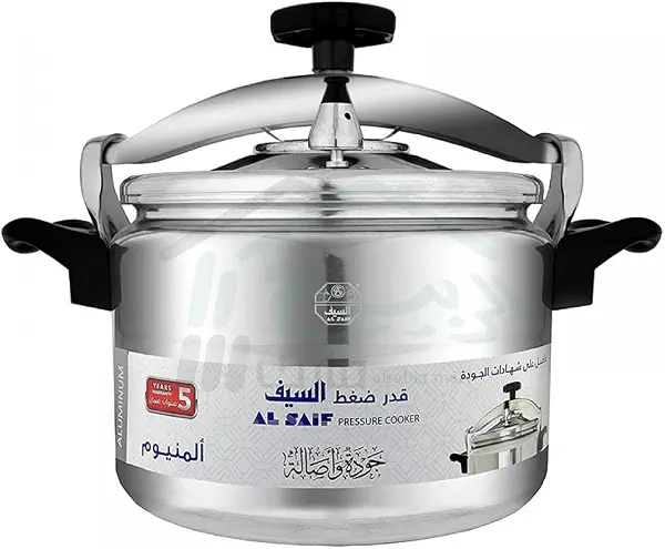 سعر ومواصفات حلة ضغط ألومنيوم من السيف (15 لتر) (B09FHSF26S) على Amazon EG