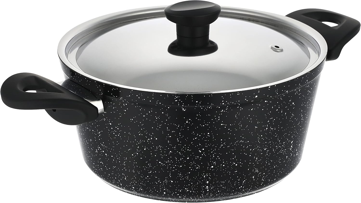 سعر ومواصفات حلة طهي جرانيت من توب شيف، 24 - أسود (B08WJN2JQF) على Amazon EG