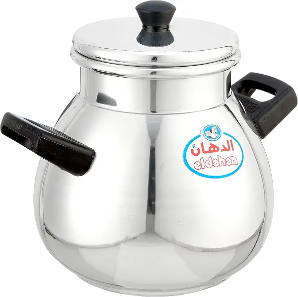 سعر ومواصفات حلة طهي حبوب من الدهان (2) مع (متوسط) (ملحقات باكليت اسود) (B09TJR4XWP) على Amazon EG
