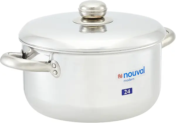 سعر ومواصفات حلة مودرن كينج ألمونيوم من نوفال - 24 سم (B08WJN765B) على Amazon EG