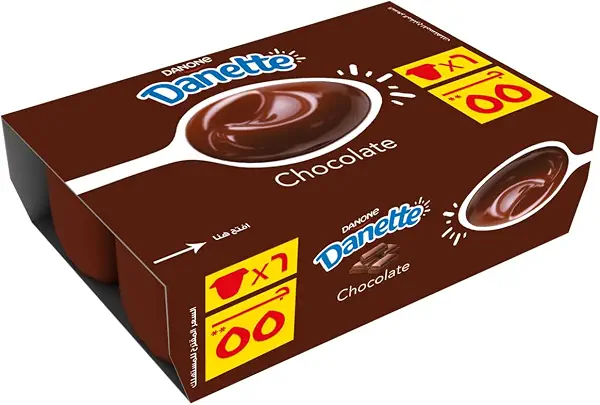 سعر ومواصفات حلوى بودنج الشوكولاتة من دانيت، 6 قطع × 85 جم (B0G1YS1HV8) على Amazon EG