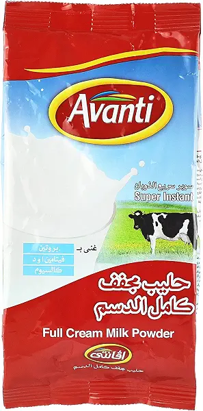 سعر ومواصفات حليب بودرة كامل الدسم من افانتي، كيس 300 جرام (B09X49YTNG) على Amazon EG
