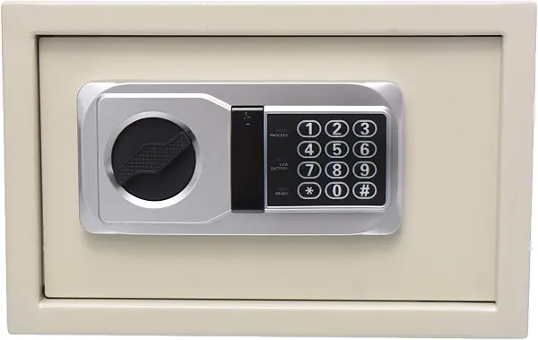 سعر ومواصفات خزنة معدنية كبيرة موديل H1139 DF250-2 لحماية المقتنيات الثمينة والمستندات المهمة للاستخدام في المنزل أو المكتب من المعايرجي بلون أبيض (Off White) (B0DLH7LQ69) على Amazon EG