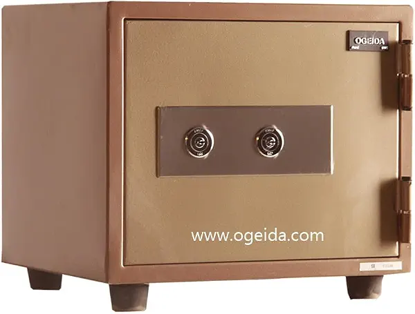 سعر ومواصفات خزينة مصفحة بقفلين من اوجيدا، 50 سم (B093G4HV5C) على Amazon EG