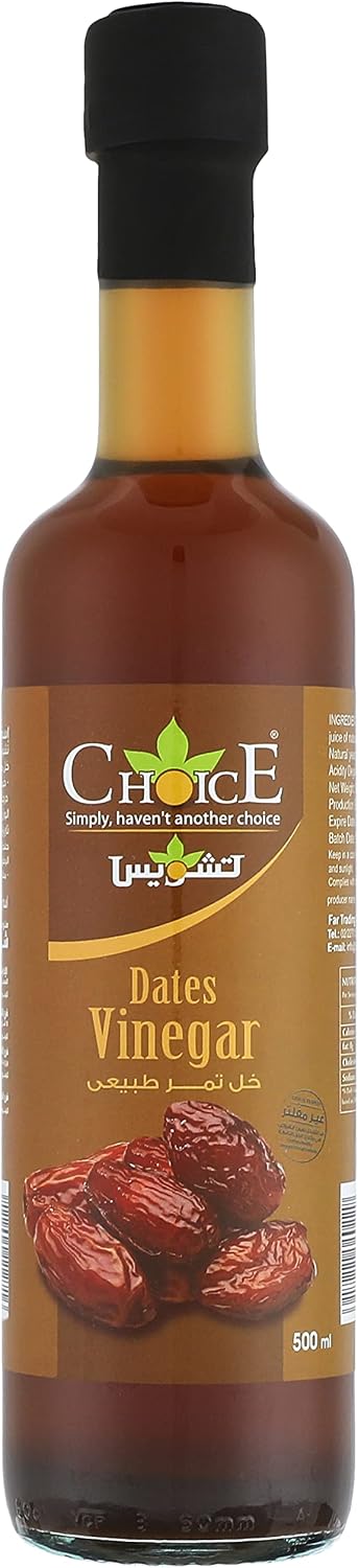 سعر ومواصفات خل تمر من تشويس - 500 مل (B09812ZRBB) على Amazon EG