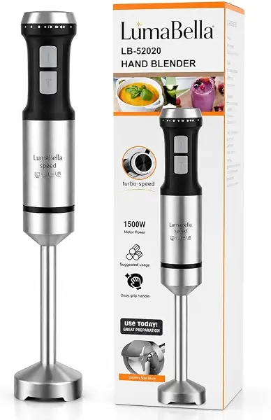 سعر ومواصفات خلاط محمول باليد LB-52020 بقدرة 1500 وات من لوما بيلا (B0H46BYXK6) على Amazon EG