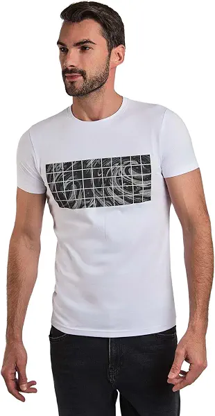 سعر ومواصفات دالي درس DALYDRESS Men Modern Fit Crew Neck Cotton T-Shirt DRMxx002532 Modern (B0CVQQRK7V) على Amazon EG