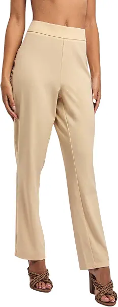 سعر ومواصفات دالي درس DALYDRESS Womens Fancy Straight Fit Crepe Pants DRWxx001853 Pants (B09P6TPDMW) على Amazon EG