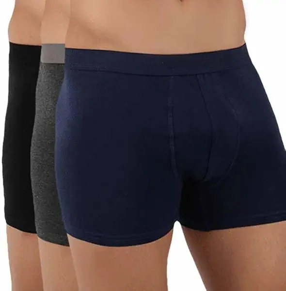 سعر ومواصفات دايس Dice Mens Set of 3 Solid Colors Elastic waist boxers Boxer Shorts (pack of 3) (B0C5W1JKBX) على Amazon EG