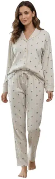 سعر ومواصفات دايس Dice Womens Modal Soft Fabric Pajama Set (pack of 1) (B0GXWRLK1F) على Amazon EG