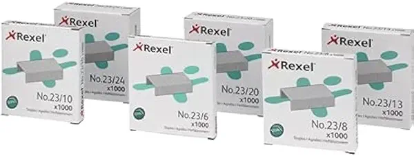 سعر ومواصفات دبابيس 23/20 من ريكسل، 1000 دبوس، لون فضي (B00YXX5F5K) على Amazon EG