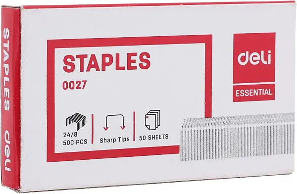 سعر ومواصفات دبابيس للدباسة 0027 من ديلي - 500 قطعة (B071VDX4VF) على Amazon EG