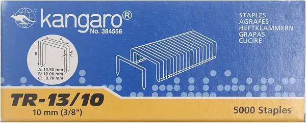 سعر ومواصفات دبابيس5000 دبوس من كانجارو TR-13/10، فضي (B07D9P33QX) على Amazon EG