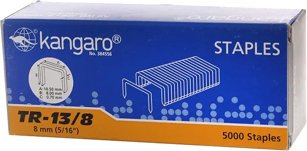 سعر ومواصفات دبابيس5000 دبوس من كانجارو TR-13/8، فضي (B089DQLS3C) على Amazon EG