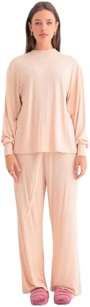 سعر ومواصفات دريس كود DressCode Womens Lounge Away Pyjama Set Pajama Set (pack of 1) (B0DV5ZK162) على Amazon EG