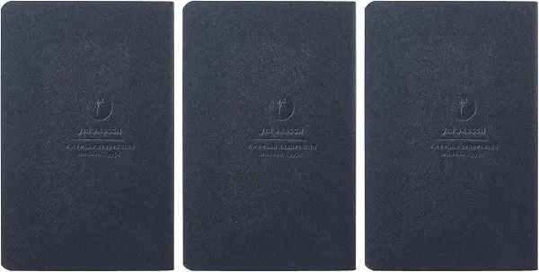 سعر ومواصفات دفتر ملاحظات بغلاف ناعم من واي ام سكيتش، بحجم الجيب (9 × 14 سم) ورق منقط، فابريانو أسود، 64 صفحة (مجموعة من 3 قطع) مخيط بخيوط (B0DMKZ4XLC) على Amazon EG