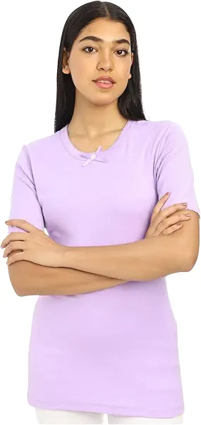 سعر ومواصفات دهب فانلة داخلية نصف كم برقبة دائرية للنساء (عبوة من قطعة واحدة) (B0FW5KZN3Y) على Amazon EG