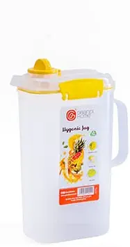 سعر ومواصفات دورق هايجنيك اصفر مع شفاف (B09KCP8H6F) على Amazon EG