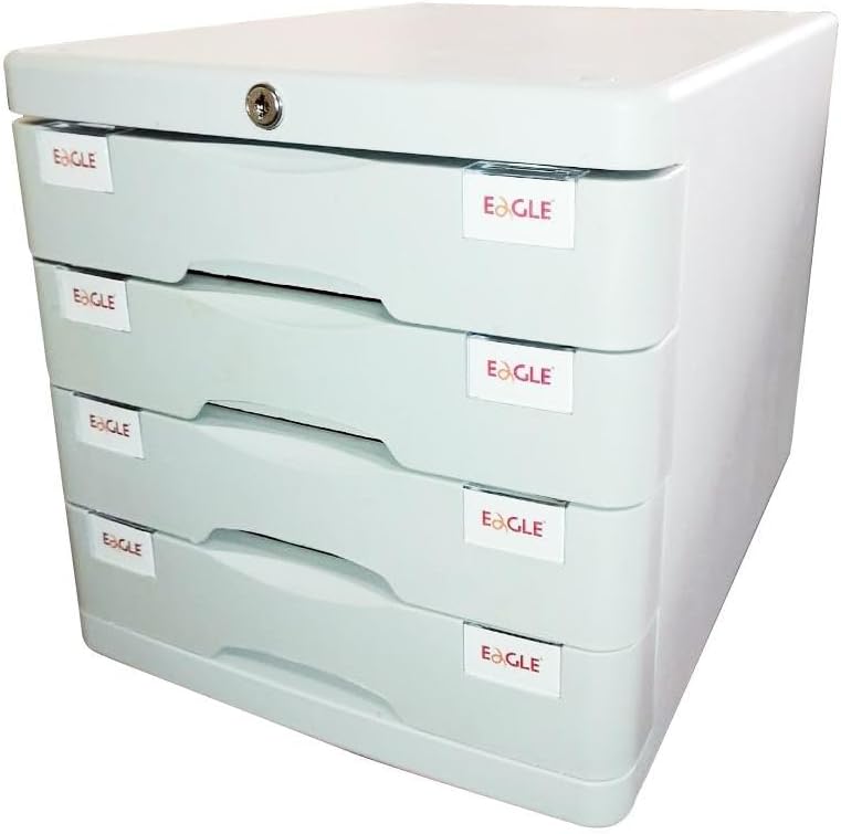 سعر ومواصفات دولاب ملفات بلاستيك من 4 طبقات موديل DC15004 من ايجل (B0CQXVL86L) على Amazon EG