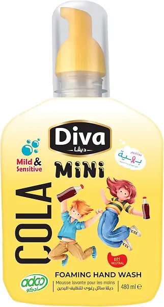 سعر ومواصفات ديفا مينى منظف رغوى 480 مل رائحة كولا (B0DWMF3LPC) على Amazon EG