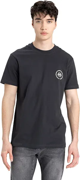 سعر ومواصفات ديفاكتو DeFacto Man Knitted Slim Fit Crew Neck Short Sleeve C2079AX Modern (pack of 1) (B0D89H1D28) على Amazon EG