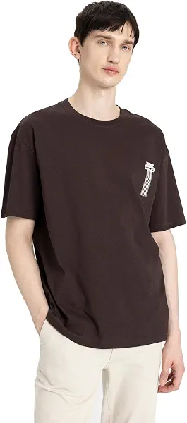 سعر ومواصفات ديفاكتو DeFacto Mens Knitted Oversize Fit Crew Neck Short Sleeve T-Shirt Z6082AZ T-Shirt (pack of 1) (B0D4RDPPTS) على Amazon EG