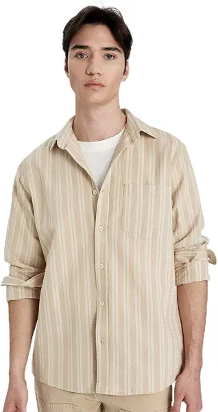 سعر ومواصفات ديفاكتو DeFacto Mens Regular Fit B2902AX Long Sleeve Shirt (pack of 1) (B0CWBM31X1) على Amazon EG