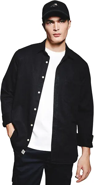 سعر ومواصفات ديفاكتو DeFacto Mens Regular Fit Polo Neck B4140AX Long Sleeve Long Sleeve Shirt (pack of 1) (B0CWBYNJ29) على Amazon EG