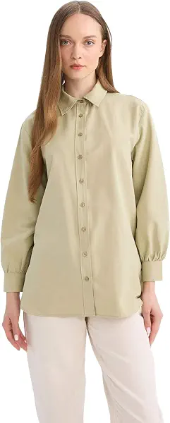 سعر ومواصفات ديفاكتو بلوزة تونيك D4159AX كلاسيك للنساء من ديفاكتو (B0DHTTYL39) على Amazon EG