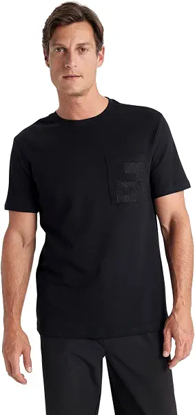 سعر ومواصفات ديفاكتو تيشرت كلاسيك للرجال C4134AX من ديفاكتو (B0DFC2P72R) على Amazon EG