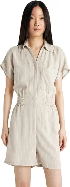 سعر ومواصفات ديفاكتو DeFacto Womens Jumpsuit Shirt Neck Short SleeveDress & Skirt Jump Suit C5995AX Jump Suit (pack of 1) (B0D9QSNF69) على Amazon EG
