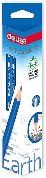 سعر ومواصفات ديلي اقلام رصاص ممحاة بدون خشب بطلاء غير سام من 12 قطعة C078-HB (B0H6JJTRY9) على Amazon EG