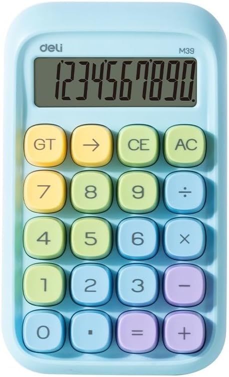 سعر ومواصفات ديلي الة حاسبة 10 ارقام M39، ازرق (B0HG76M9N9) على Amazon EG
